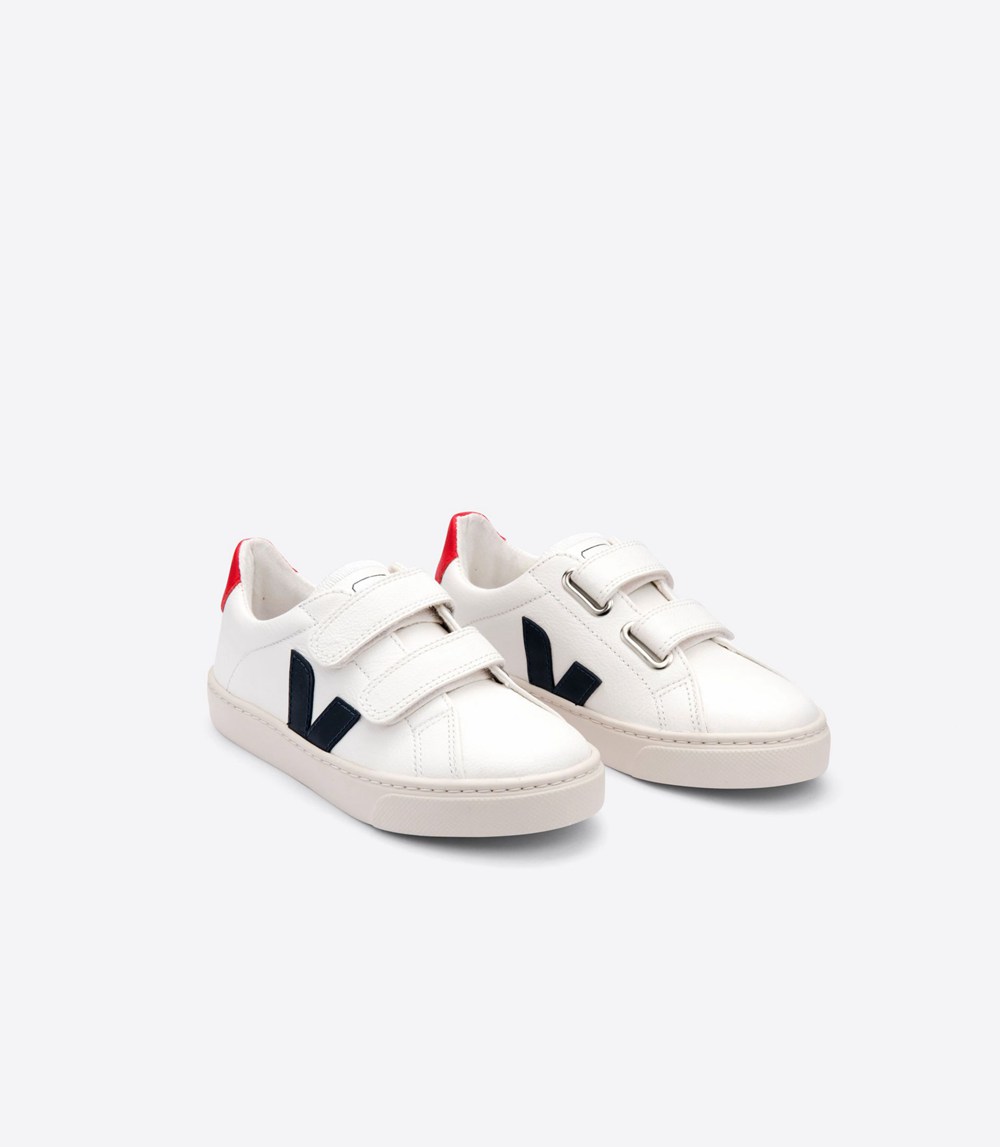 Veja Sneakers Copii - Esplar Velcro Chromefree - Albi - 6845072-YK